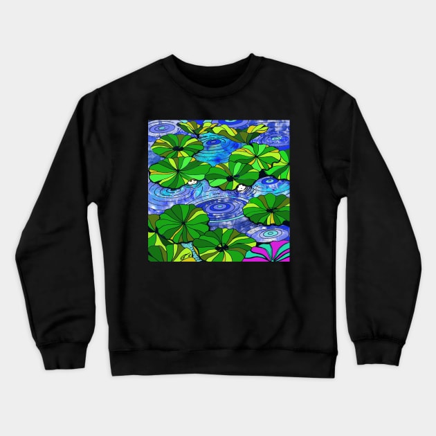 little frog Crewneck Sweatshirt by GalartCreations